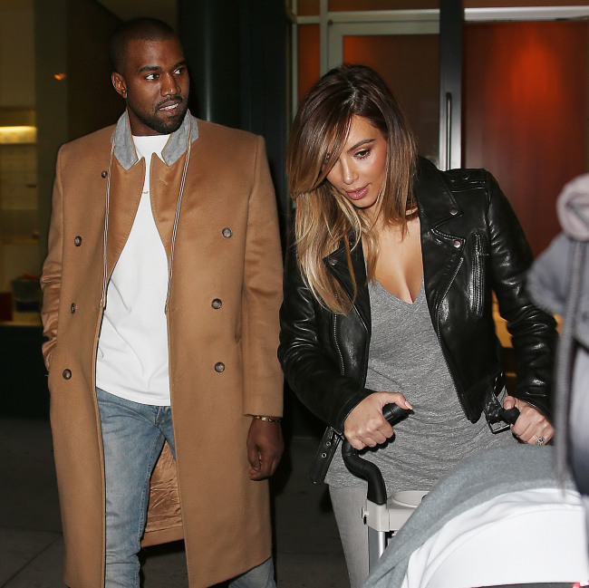 Kim Kardashian A D Voil Un Premier Clich De Son B B Saint Parents Fr