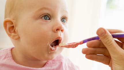 Diversification alimentaire de bébé : le passage à la petite cuillère