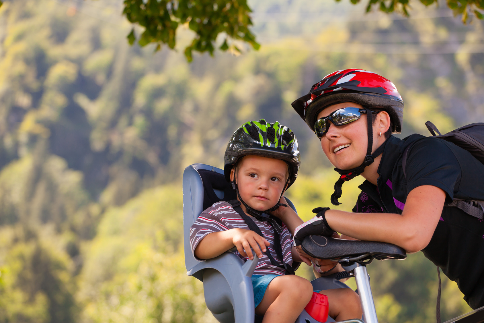 Promenades à vélo avec son bébé | PARENTS.fr