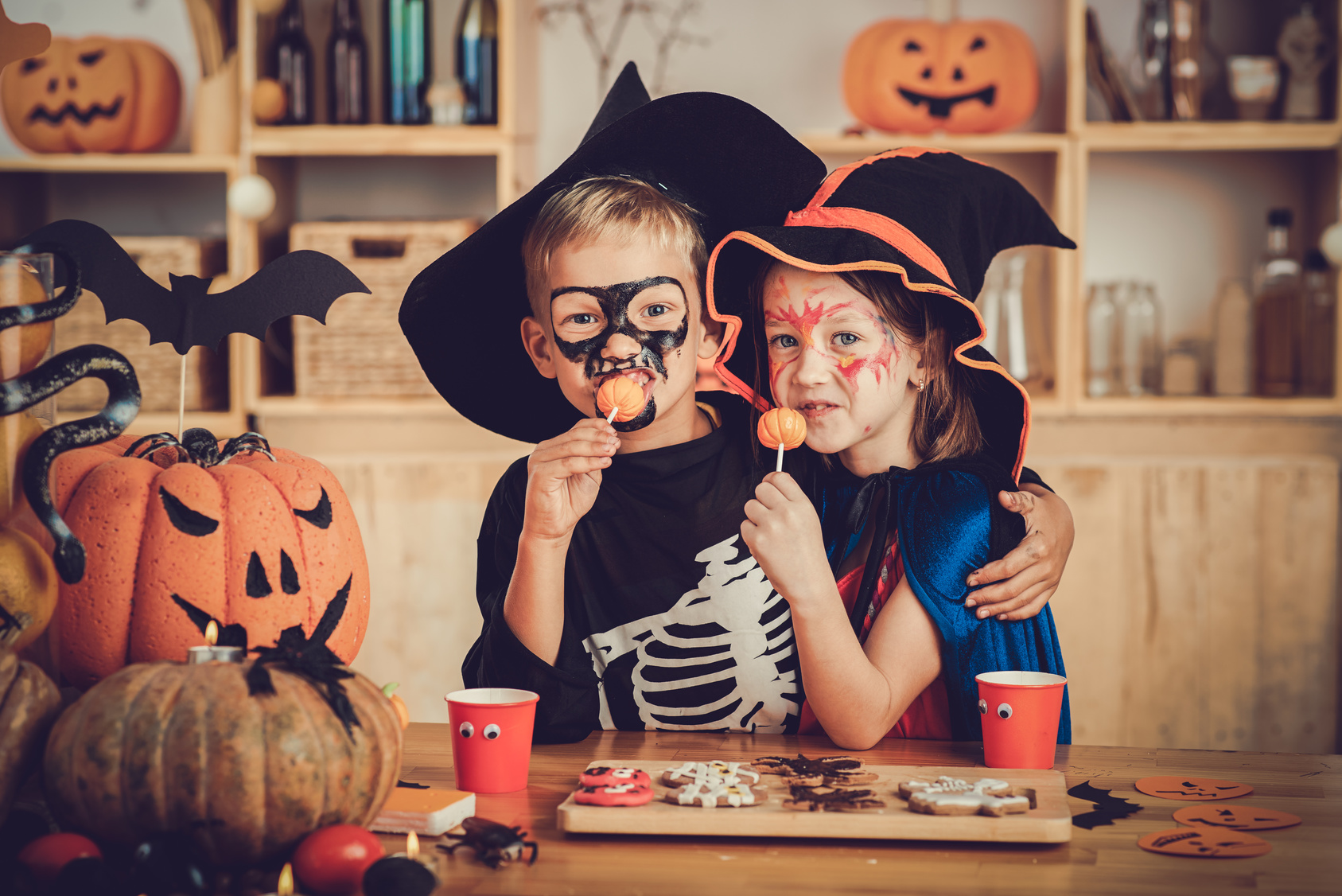 Collant discount halloween enfant