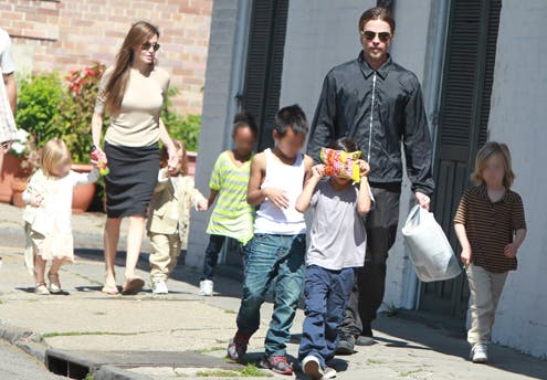 Maddox, Pax, Zahara, Shiloh, Vivienne et Knox, les
      enfants d’Angelina Jolie et Brad Pitt