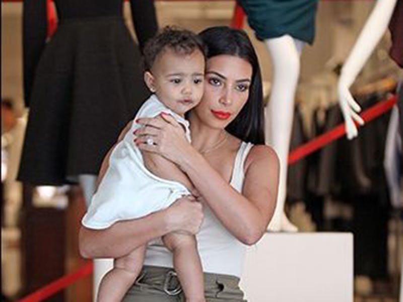 North West, la fille de Kanye West et Kim
      Kardashian