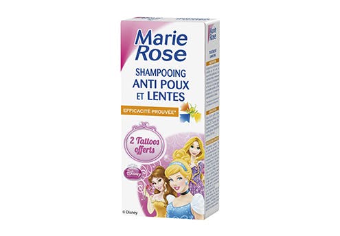 Le shampoing anti-poux et lentes des laboratoires      Marie-Rose