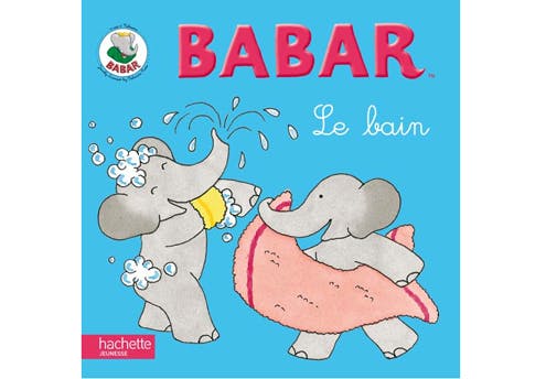 Livre Babar, Le bain