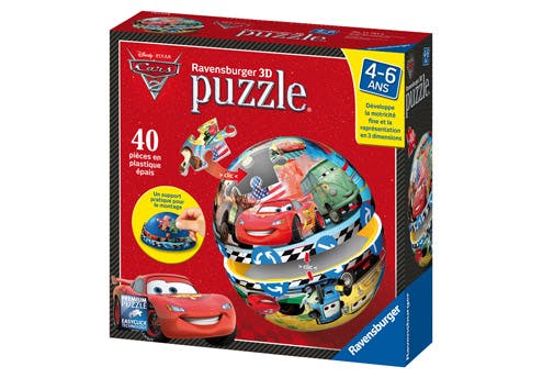Puzzle ball Cars 2 : Flash McQueen et ses amis