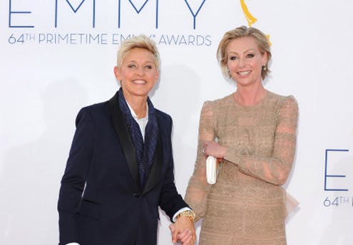Portia De Rossi et Ellen DeGeneres