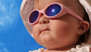 23% des Français ne mettent pas de lunettes de soleil à
  leurs enfants
