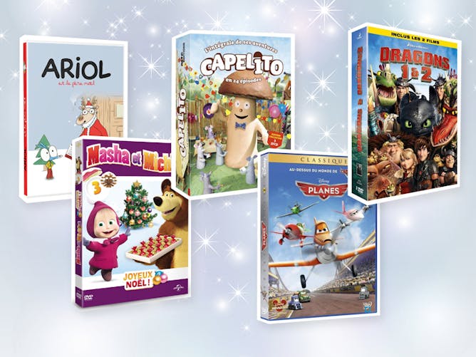 DVD et Blu-Ray à offrir aux enfants à Noël
