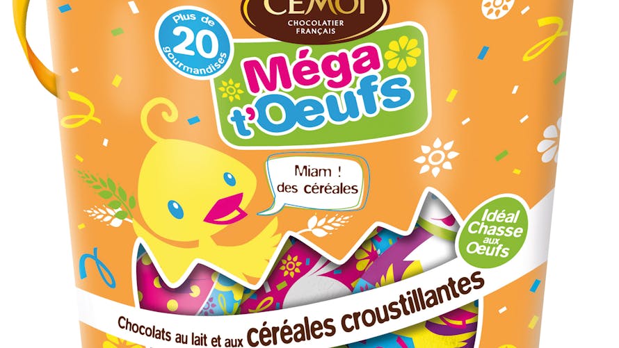 Seau Méga T’œufs de Cémoi