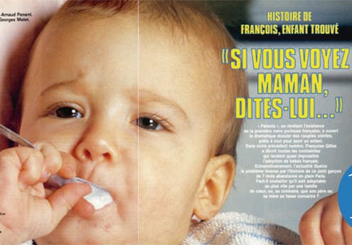 1985 : l'histoire de François, enfant trouvé