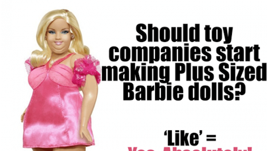 Barbie en surpoids