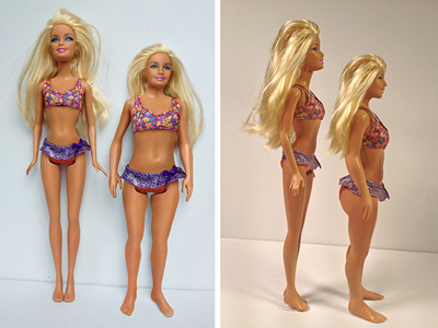 barbie taille normale