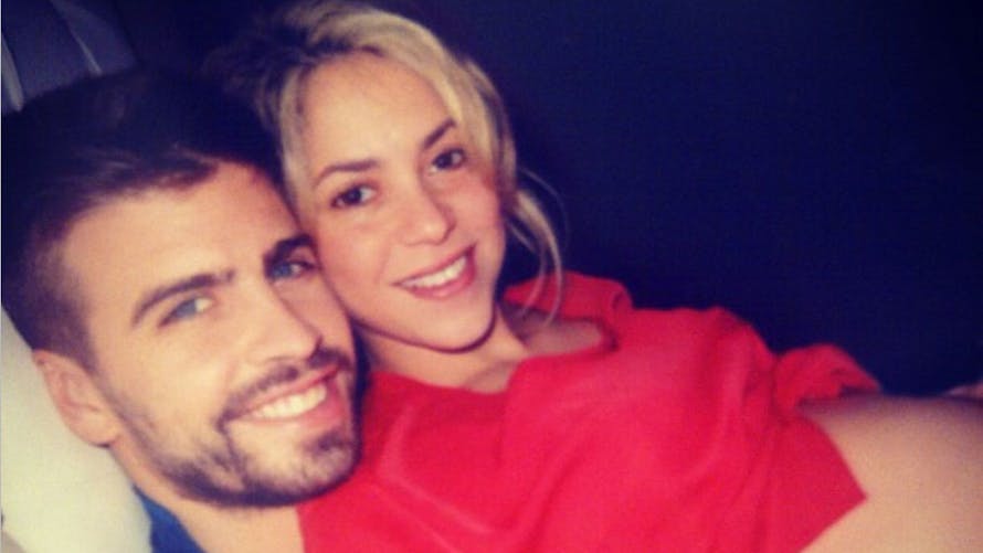 Gerard Piqué et Shakira enceinte de Milan