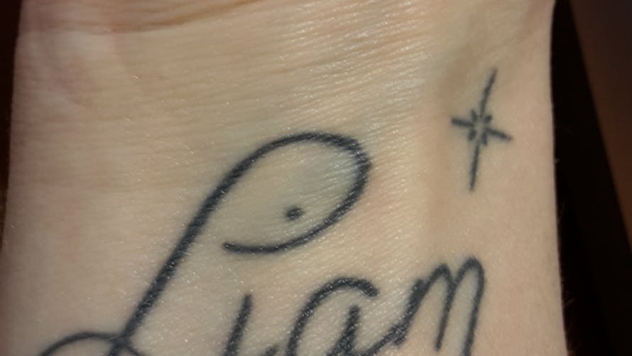 Le tatouage d'Audrey pour Liam
