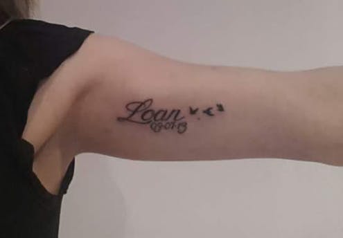 Le tatouage d'Aurore pour Loan