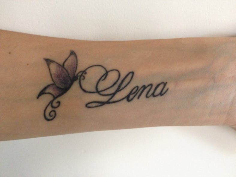Le tatouage de Cindy pour Lena