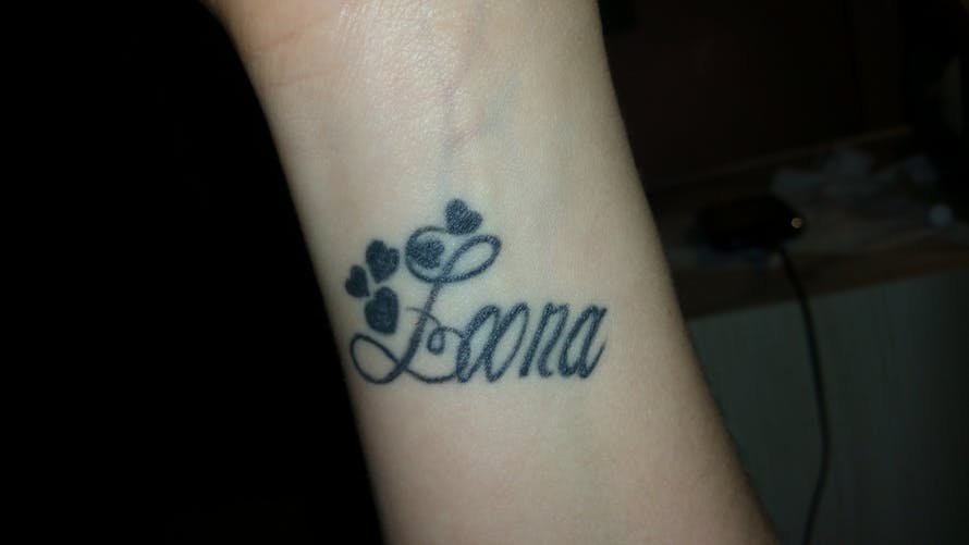 Le tatouage de Jennifer pour Loona
