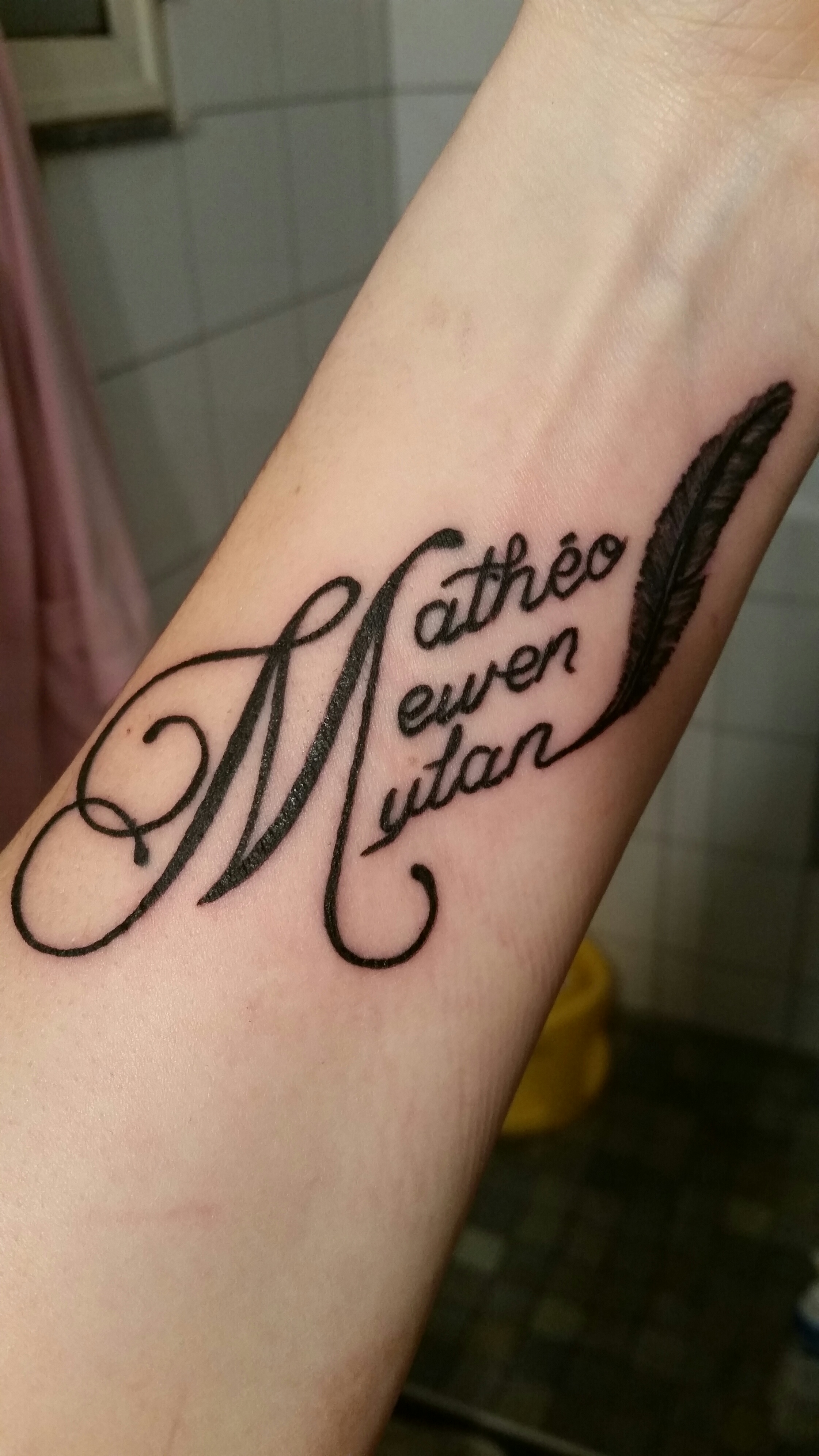 Tatouage Les Photos Des Tattoos Des Mamans Pour Leur Bebe Parents Fr