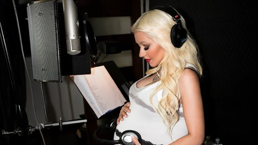 Christina Aguilera, enceinte