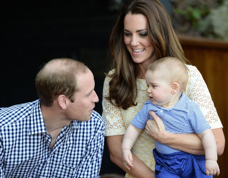 Le prince George, le fils de Kate Middleton et du
        prince William