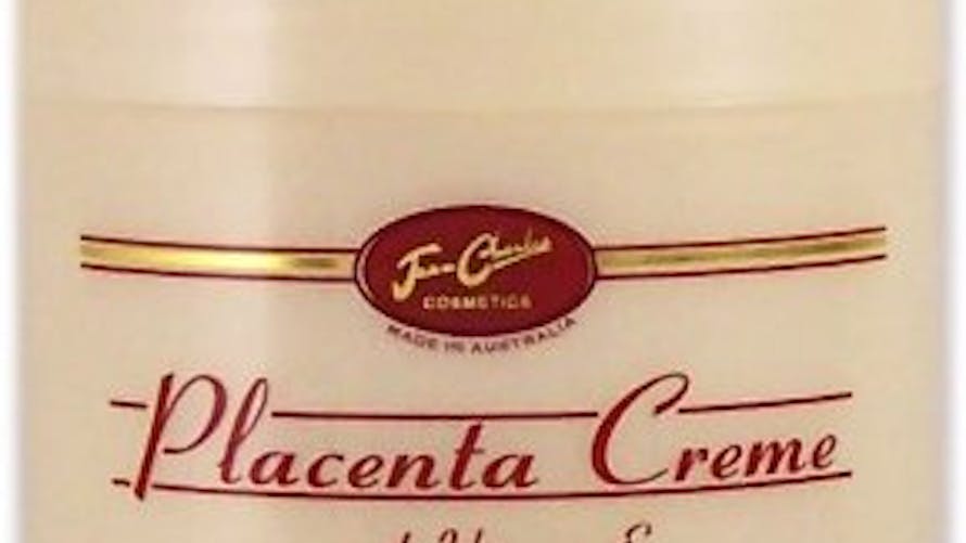 Une crème au placenta