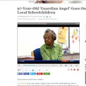 A 97 ans, elle part en excursion scolaire pour la première fois