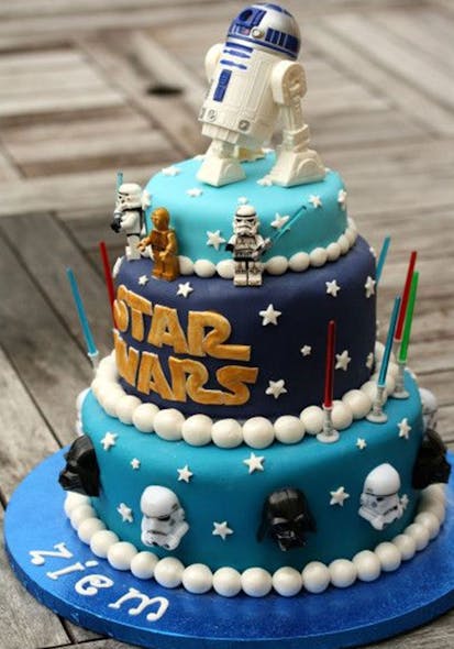 Gâteau Star wars
