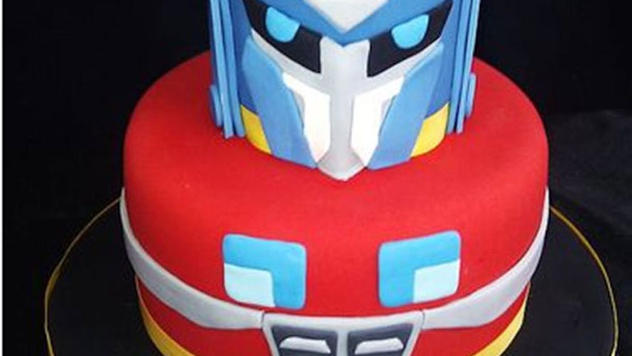 Gâteau Transformers