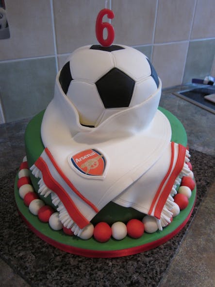 Gâteau champion de foot