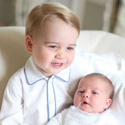 prince George et princesse Charlotte