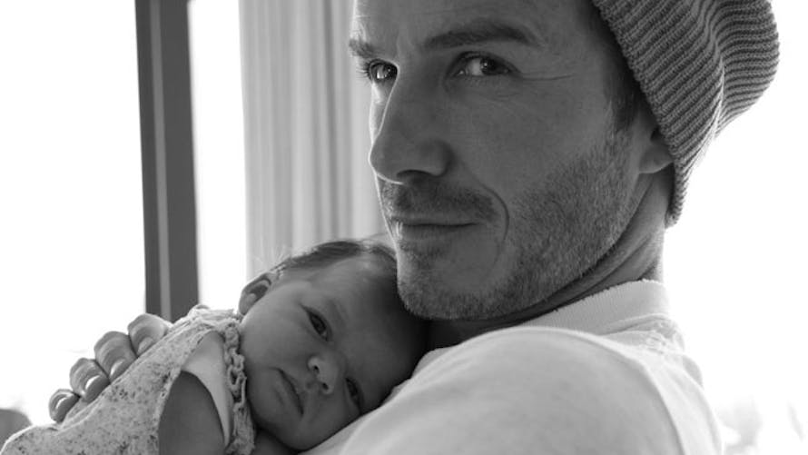 David Beckham avec Harper