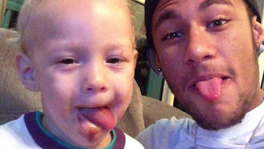Neymar et son fils