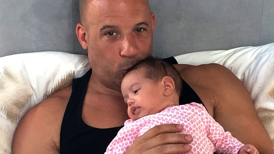 Vin Diesel et sa fille Pauline