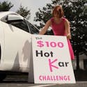 Vidéo : 100 dollars pour rester enfermé 10 minutes dans  une voiture en plein soleil