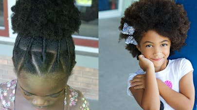 Photos 15 Coiffures De Petite Fille Pour Cheveux Crépus