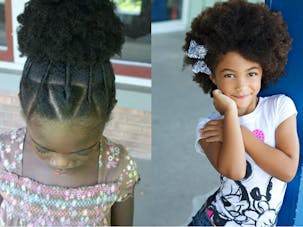 Photos 15 Coiffures De Petite Fille Pour Cheveux Crépus