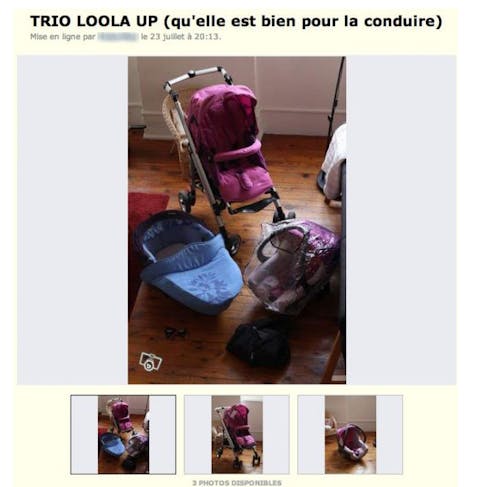 Equipement pour bébé et puériculture d'occasion Toute la France - page 3 -  leboncoin