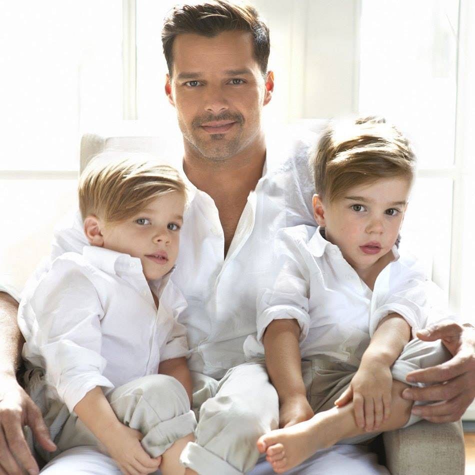 Valentino et Matteo, les jumeaux de Ricky Martin