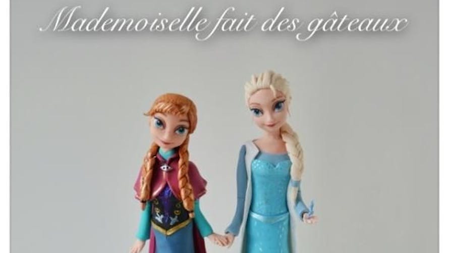 Gâteau Elsa, Anna et Olaf