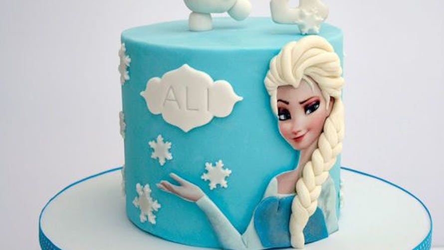 Gâteau Elsa et Olaf