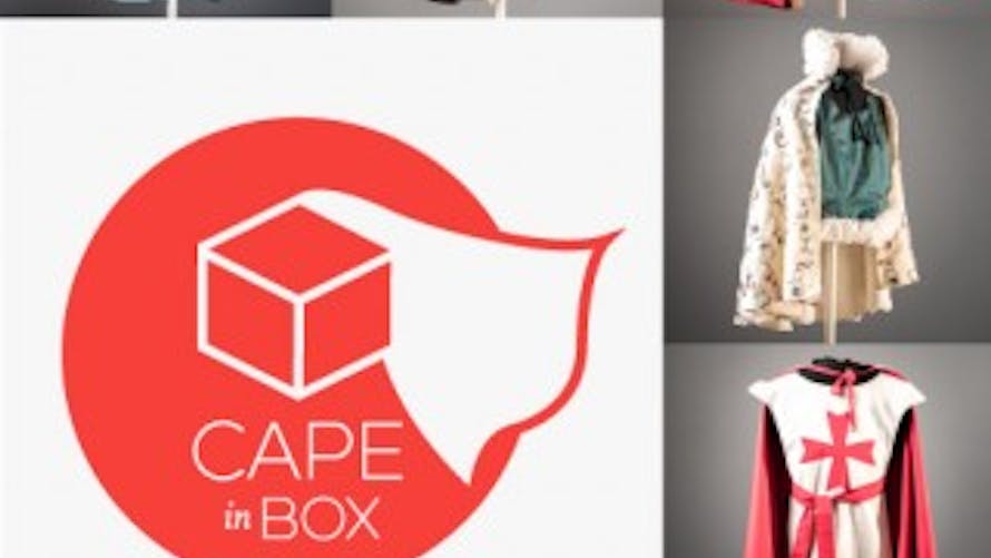 Cape in box