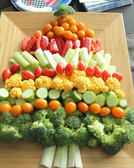 Sapin en légumes