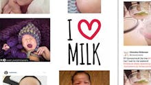 Instagram : de jolies photos de bébés repus dans la
  campagne #MilkDrunk