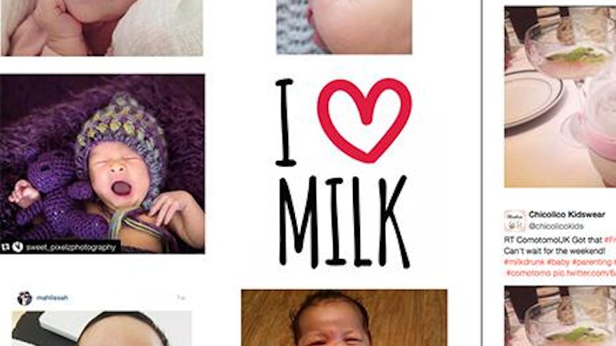 Instagram : de jolies photos de bébés repus dans la
  campagne #MilkDrunk