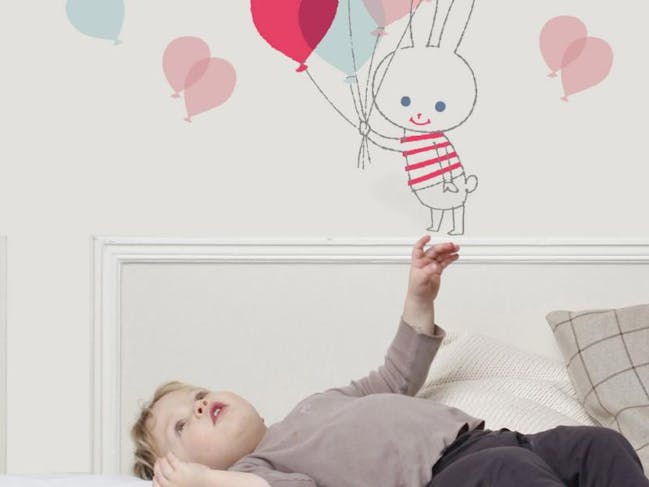 Sticker Enfant - Papier peint pour chambre bébé, fille et garçon -  vertbaudet