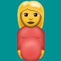 Vidéo : Une femme enceinte dans les nouveaux
  emojis