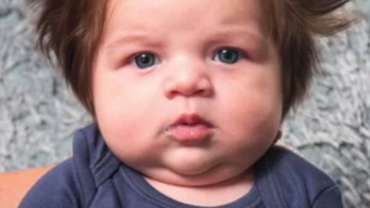 Un Bebe Avec Une Chevelure Impressionnante Parents Fr Un Bebe Avec Une Chevelure Impressionnante Parents Fr