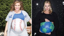 Un livre de photos célèbre le ventre des femmes enceintes…
  pour la bonne cause