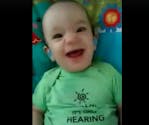 Ce bébé sourd entend sa maman pour la première fois
  !