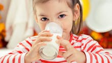 Les enfants qui boivent du lait entier sont plus
  minces